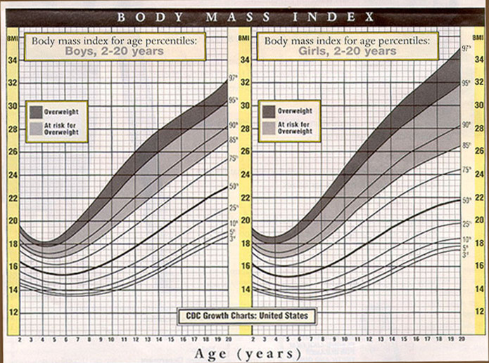 BMI Chart for Children