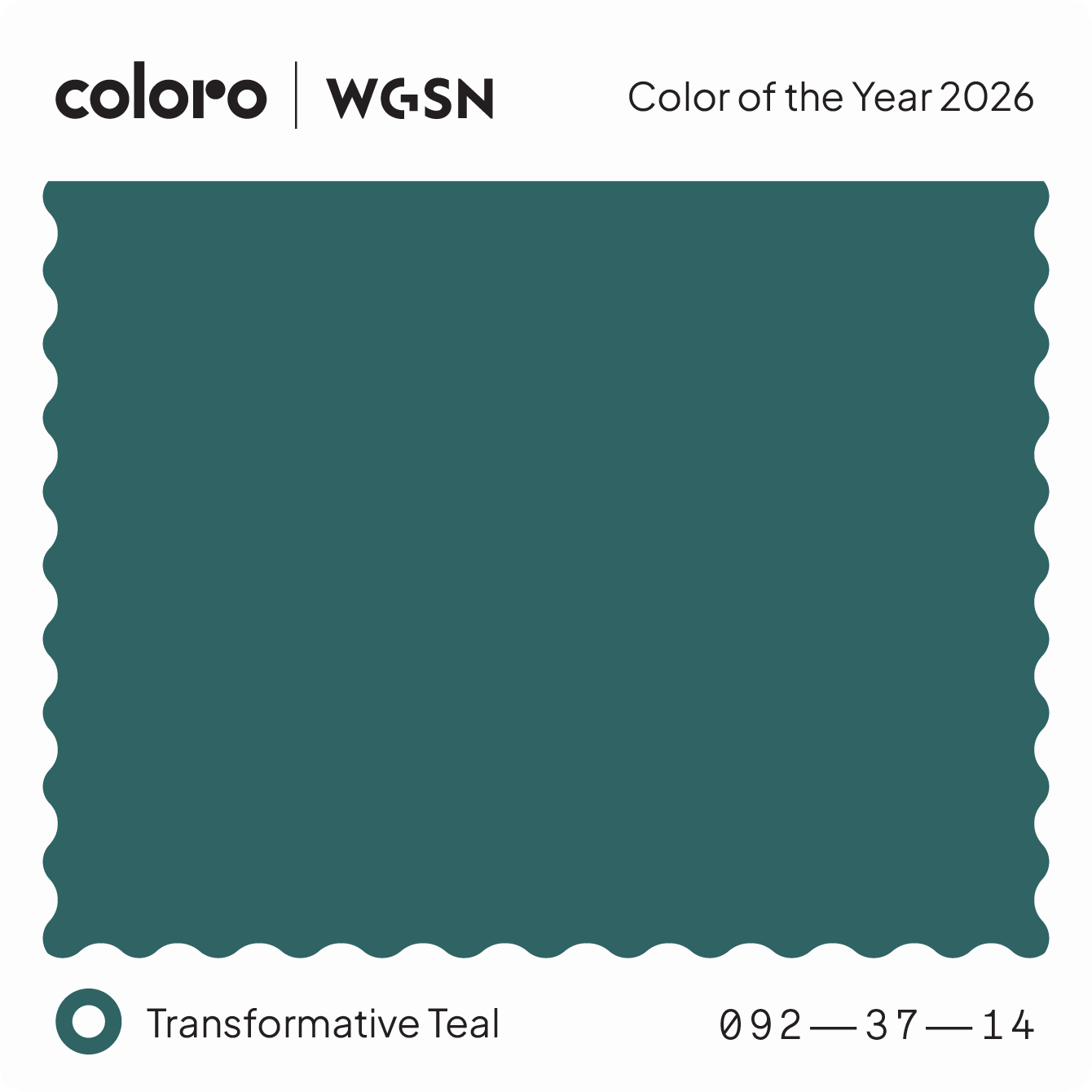 Transformative Teal Swatch
