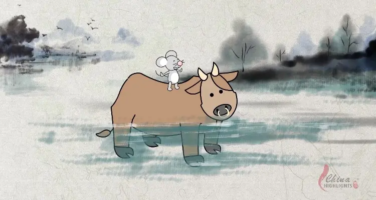 داستان نژاد بزرگ زودیاک چینی