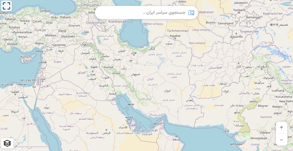 نقشه ایران حسابچی