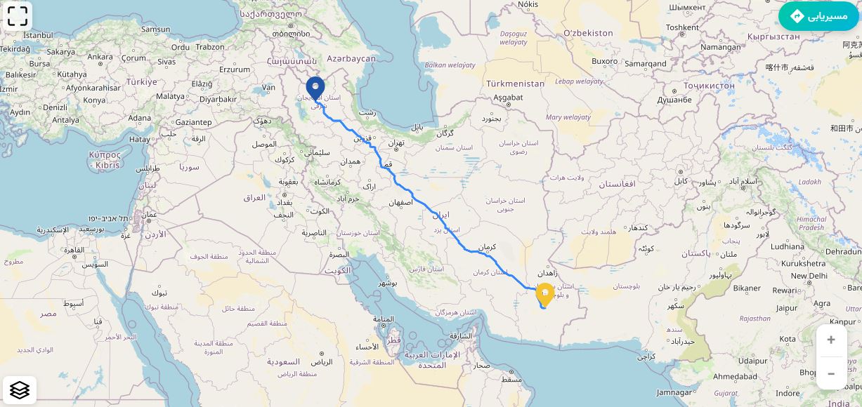 مسیریاب آنلاین حسابچی